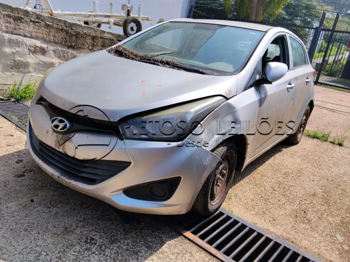 LOTE 508 - AUTOMÓVEL MARCA HYUNDAI MODELO: HB20 1.0M COMFOR, ANO: 2014, MODELO: 2015, PLACA: IWH7296.