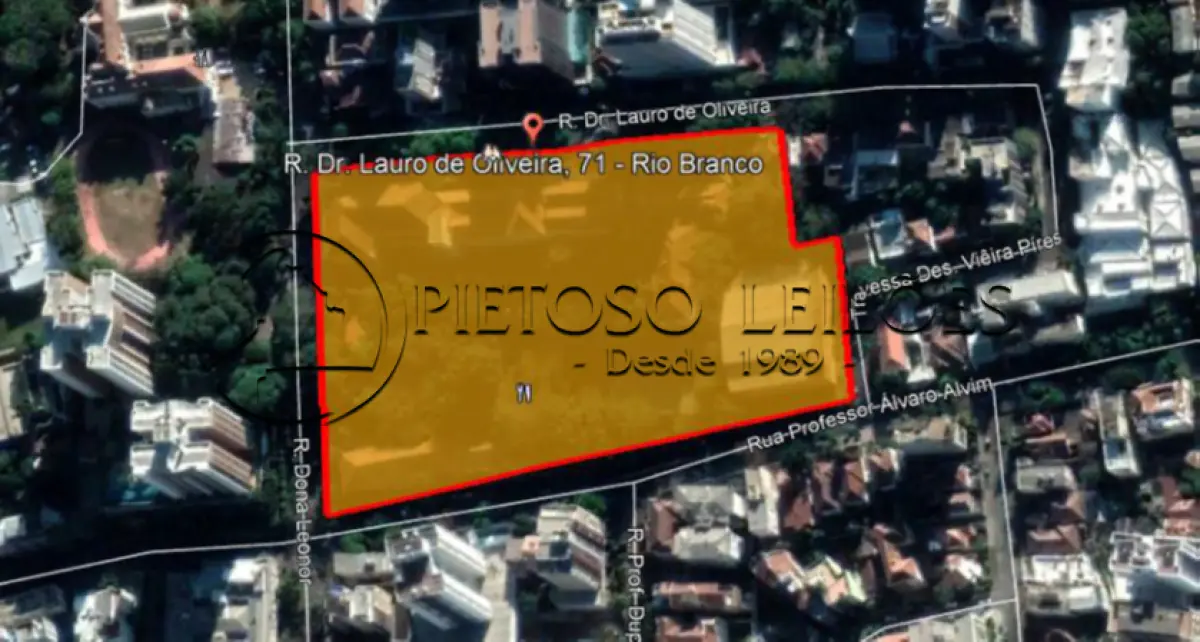 LOTE 100 - PORTO ALEGRE/RS - PRÉDIO COM ÁREA CONSTRUÍDA DE 13.296,00M² - TERRENO COM 21.404,00M² - BAIRRO RIO BRANCO