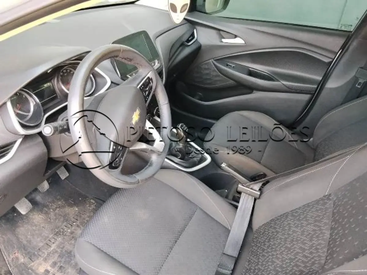 LOTE 101 - AUTOMÓVEL CHEV/ONIX 10MT LT1, ANO/MODELO: 2019/2020, PLACA: QXA4C70