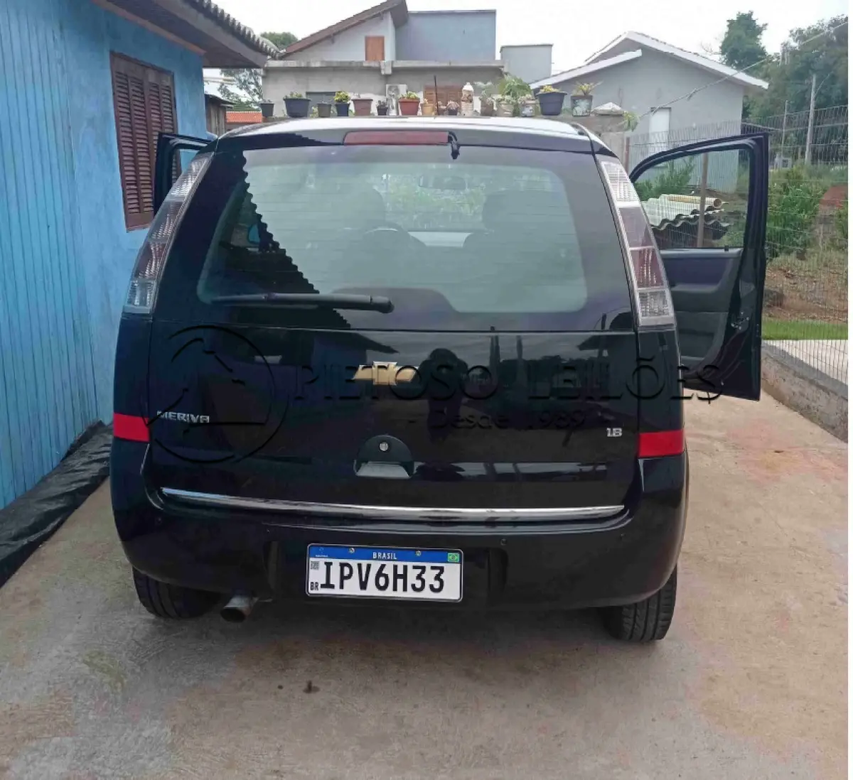 LOTE 011 - AUTOMÓVEL GM/MERIVA EXPRESSION, ANO/MODELO: 2009/2009, PLACA: IPV6H33.