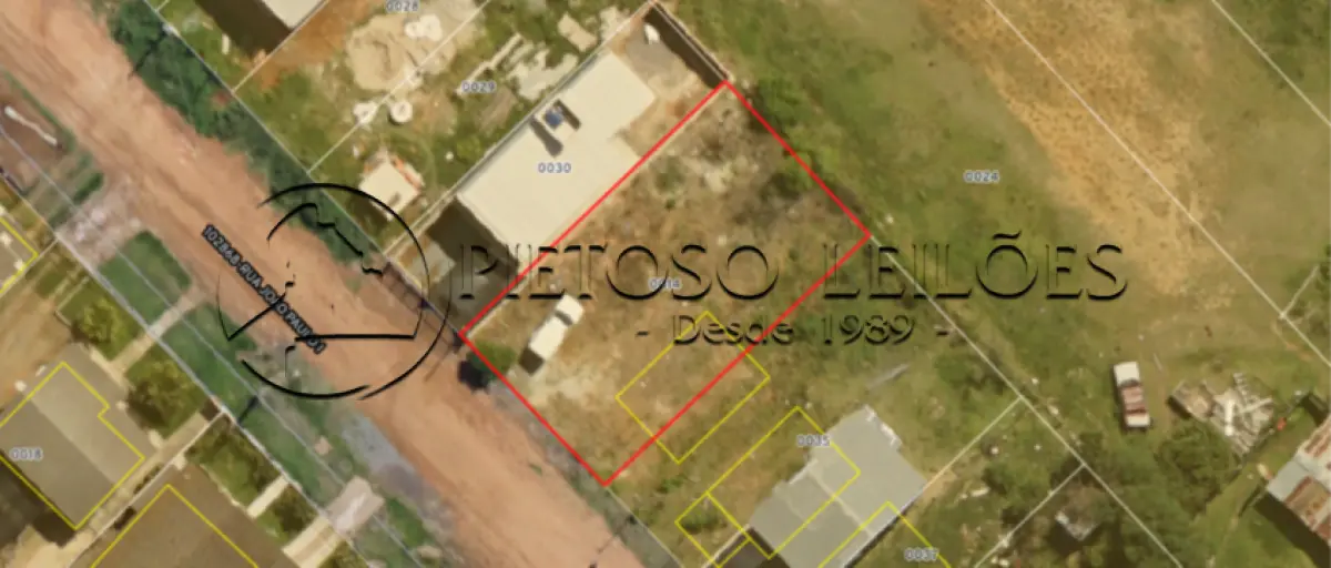 LOTE 008 - SÃO GABRIEL/RS - TERRENO DE 303,75M² NA RUA JOÃO PAULO I, BAIRRO BELA VISTA.