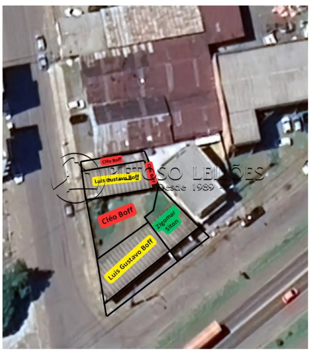 LOTE 004 - VACARIA/RS - A QUOTA IDEAL EQUIVALENTE A 50% (CINQUENTA POR CENTO), 231,65M² DE PROPRIEDADE DE CLÉO JACOB BOFF DE UM TERRENO URBANO, NESTA CIDADE, LOCALIZADO NA RUA PROGRESSO, Nº 113.