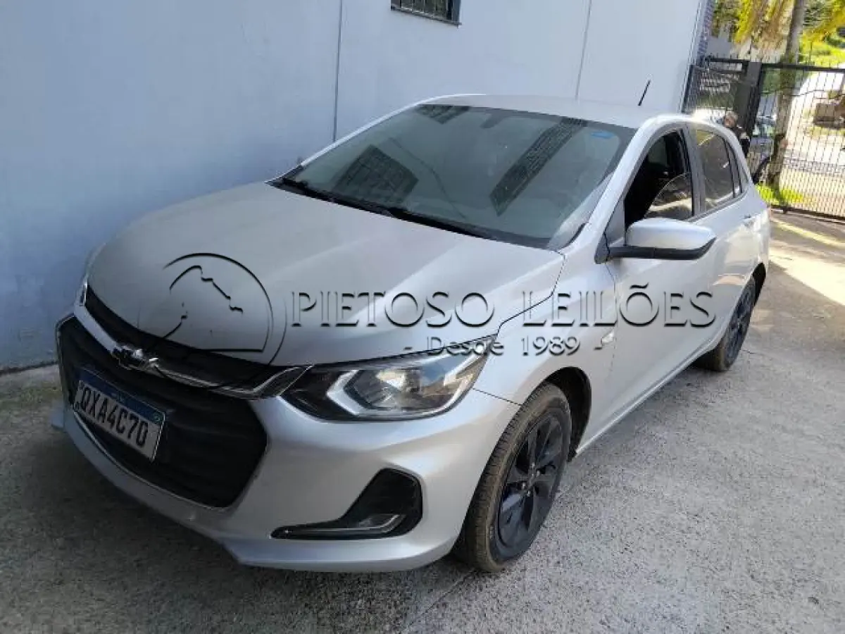 LOTE 101 - AUTOMÓVEL CHEV/ONIX 10MT LT1, ANO/MODELO: 2019/2020, PLACA: QXA4C70