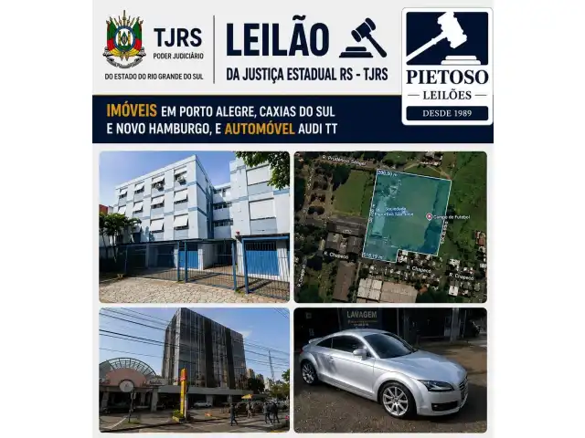 LEILÃO DA JUSTIÇA ESTADUAL RS - TJRS
