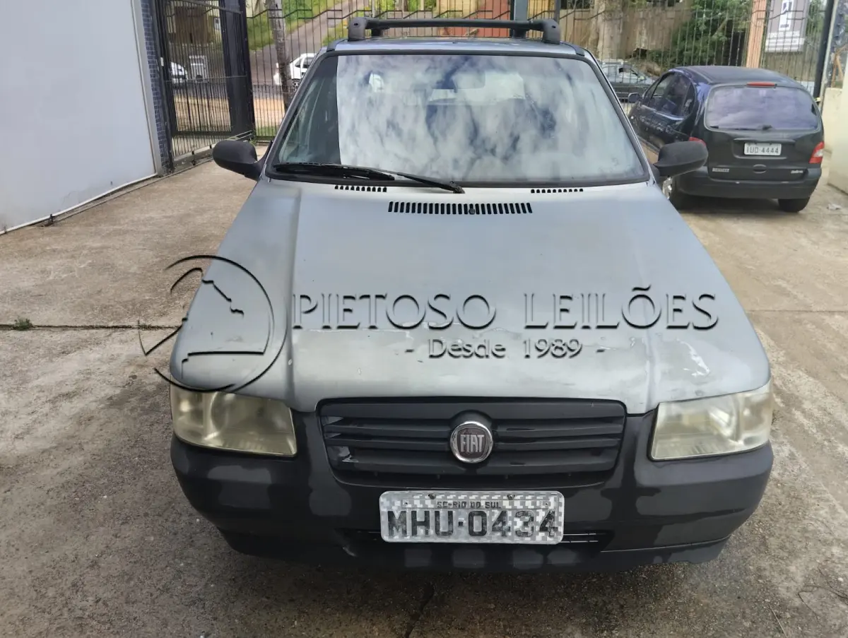 LOTE 008 - AUTOMÓVEL FIAT/UNO MILLE ECONOMY,  ANO/MODELO 2010/2010, PLACA MHU0434