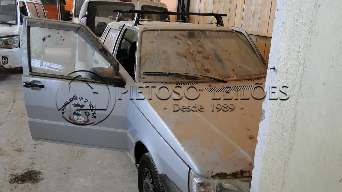 LOTE 007 - FIAT/UNO MILLE FIRE, ANO/MODELO: 2005/2006, PLACA: IMK3800, 