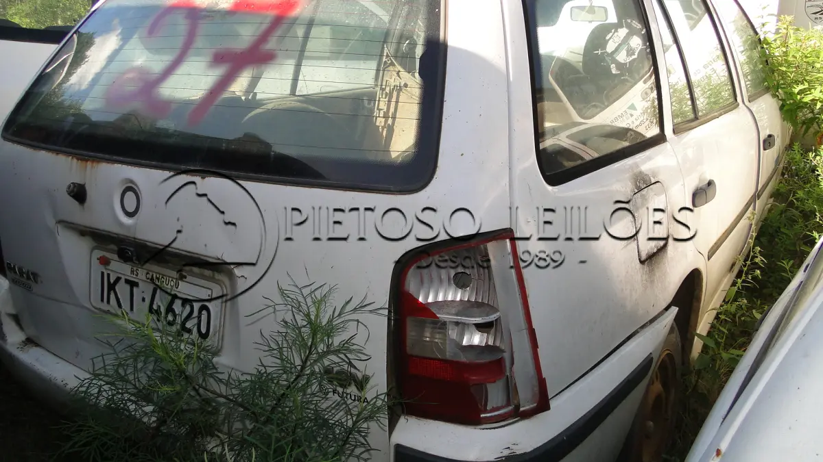 LOTE 027 - VW/PARATI 16V TOUR, ANO/MODELO: 2002/2002, PLACA: IKT4620,