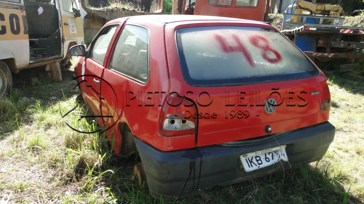 LOTE 048 - VW/GOL SPECIAL, ANO/MODELO: 2001/2001, PLACA: IKB6784,
