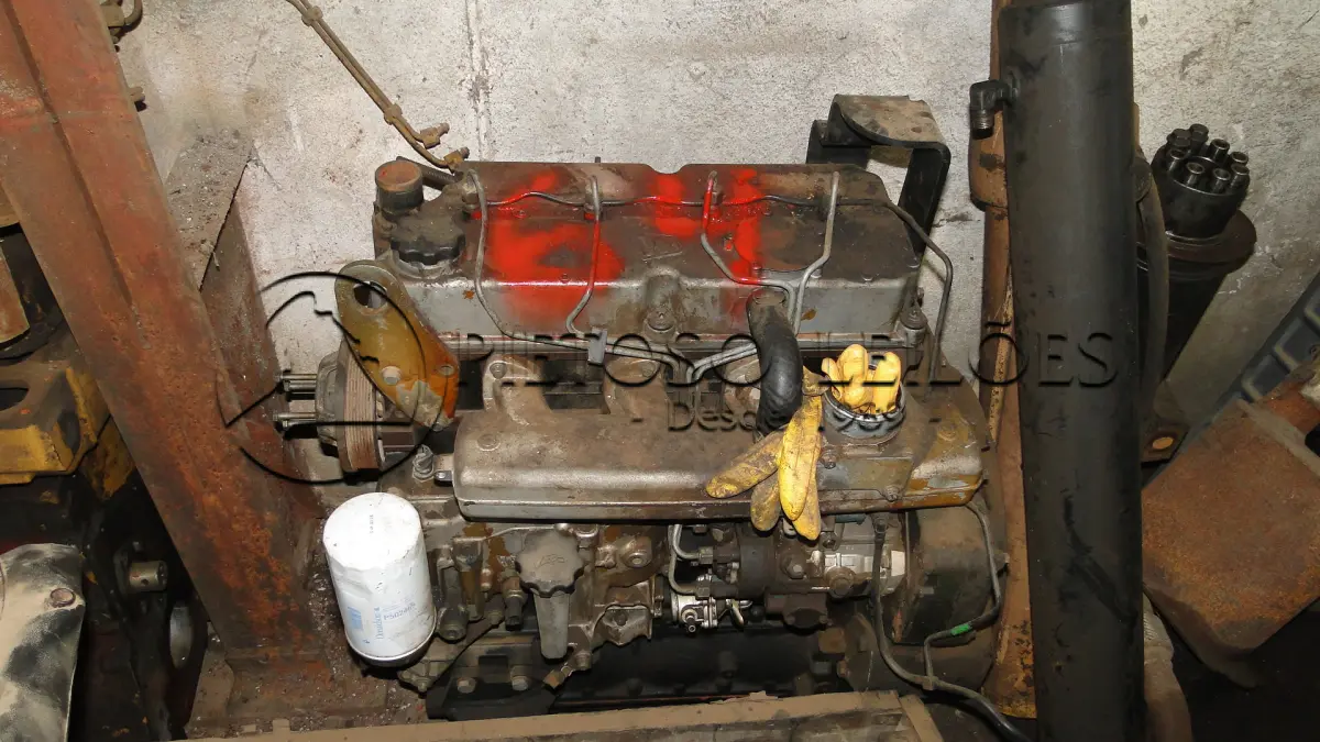 LOTE 064 - RETROESCAVADEIRA JCB 3C,
