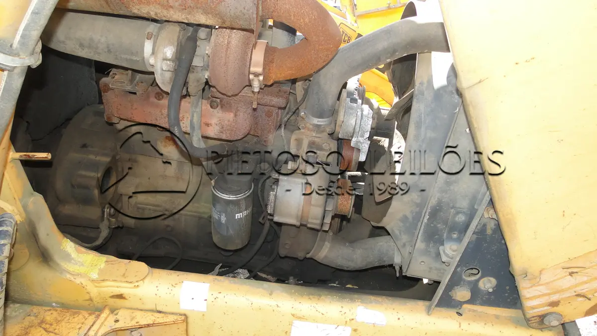 LOTE 021 - RETROESCAVADEIRA CASE 580L, SÉRIE JHF0027954.