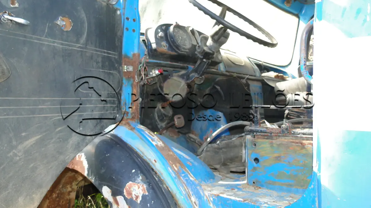 LOTE 065 - M.BENZ/L 1113, ANO/MODELO: 1973/1973, PLACA: IHP4267,