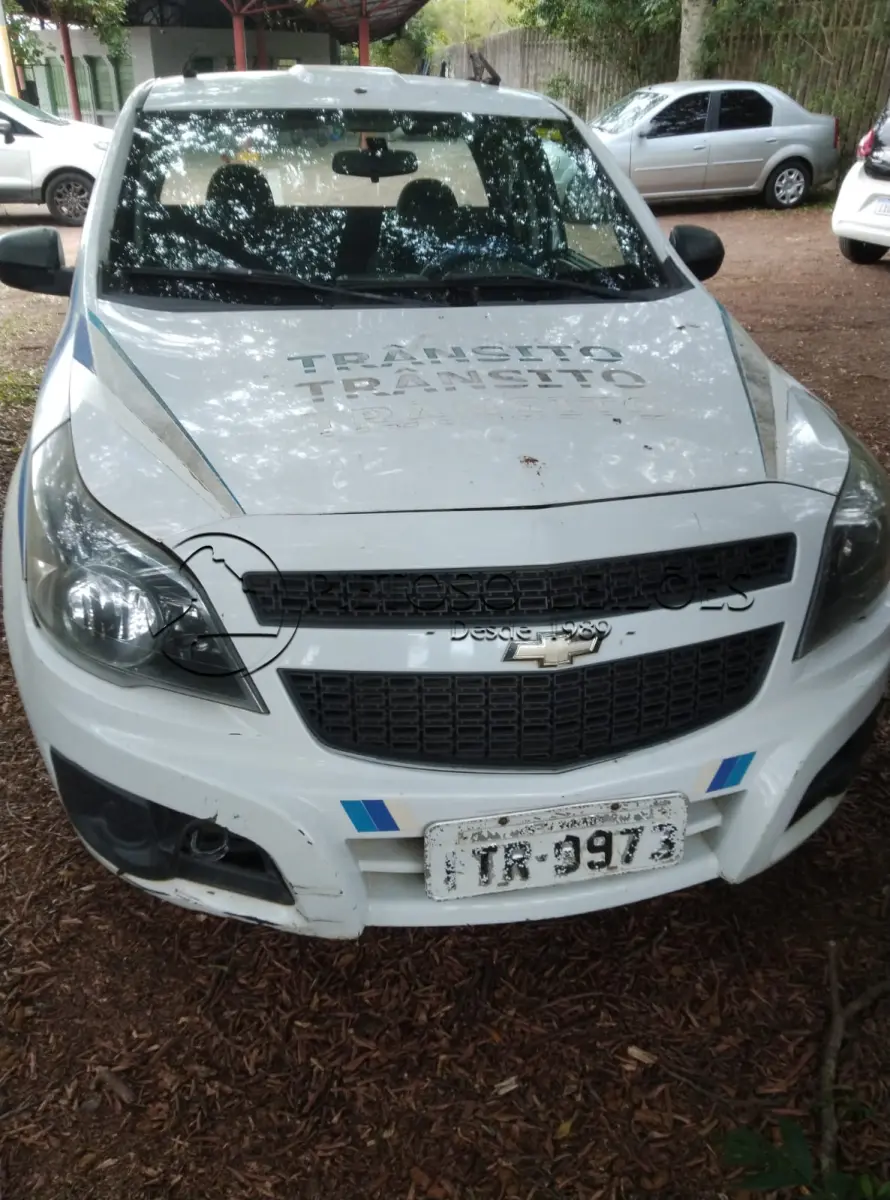 LOTE 002 - Tipo: Caminhonete, Marca/Mod.: CHEVROLET/MONTANA LS, Ano/modelo: 2012/2013, Placa: ITR9973.