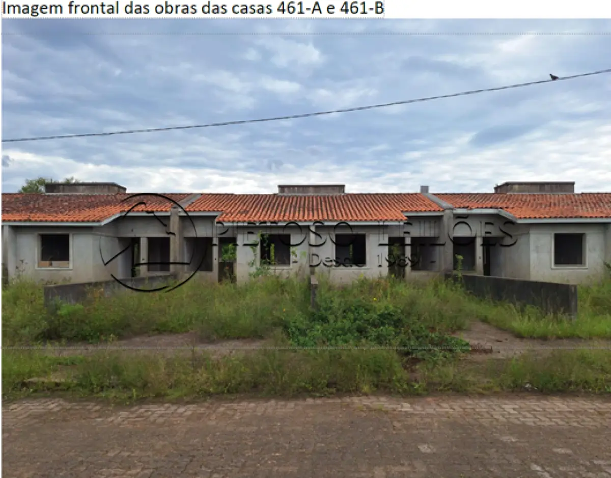 Foto de ESTEIO/RS - CASA DE ALVENARIA EM CONSTRUÇÃO - Nº 461-B - RUA VITOR MATEUS T...
