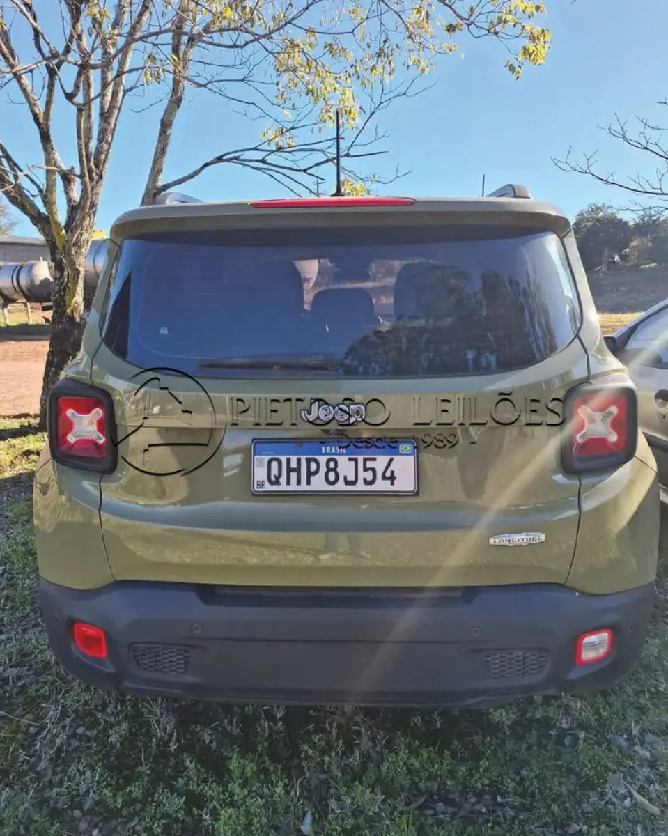 LOTE 001 - VEÍCULO JEEP/RENEGADE LNGTD AT, ANO/MODELO: 2015/2016, PLACAS: QHP8J54