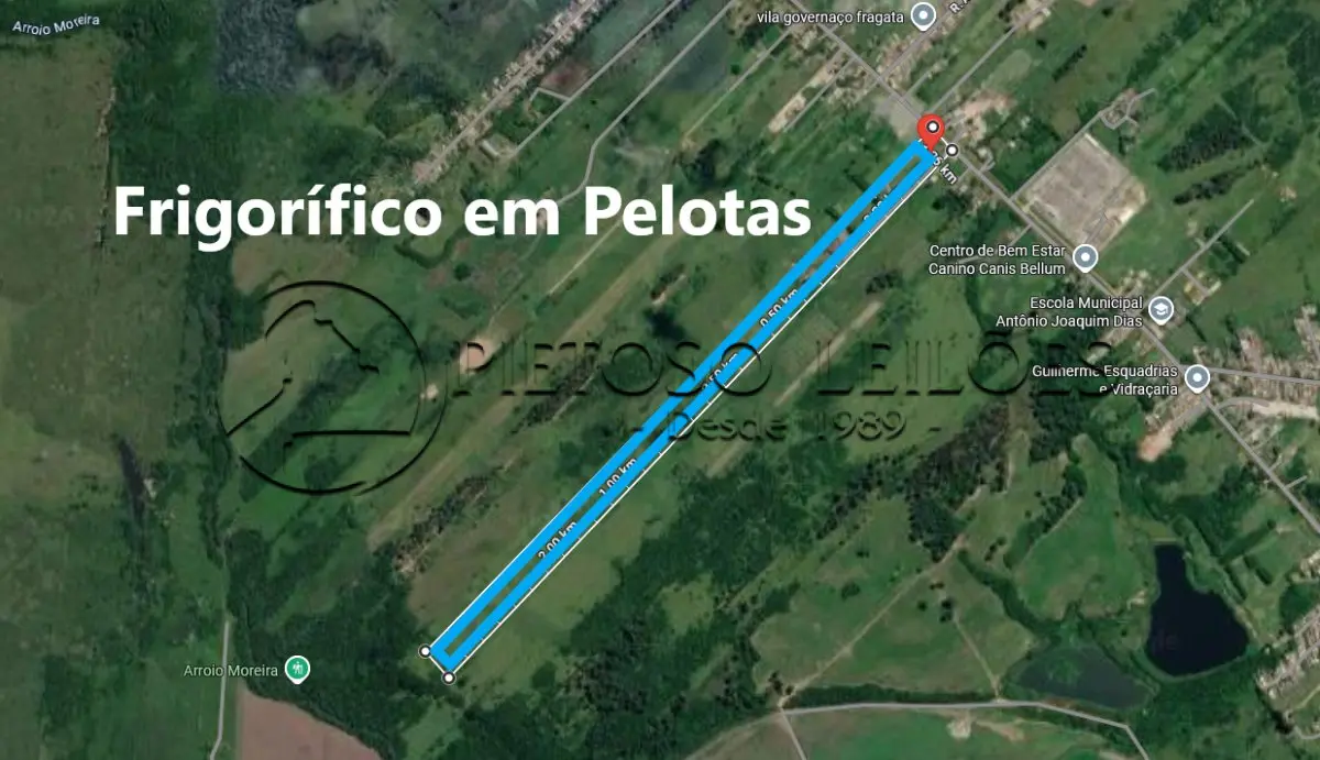 LOTE 001 - PELOTAS/RS - IMÓVEL INDUSTRIAL - FRIGORÍFICO - ESTRADA DO SALSO