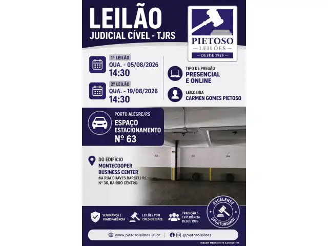 LEILÃO JUDICIAL CÍVEL - TJRS
