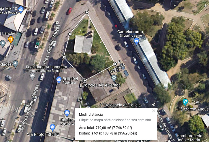 Imóvel: Terreno De Esquina Na Av. Pres. Getúlio Vargas Com Rua Roberto De Souza Feijó, Área: 699,40m², Alvorada/rs., localizado em Alvorada - RS