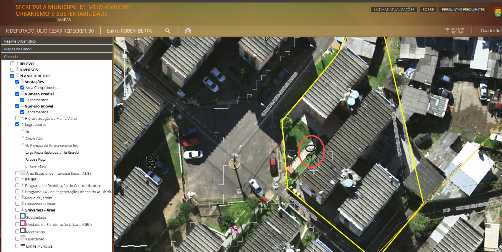Porto Alegre/rs - O Apartamento 404, Do Bloco A, Do Residencial Rubem Berta. Bairro: Alto Petropolis., localizado em Porto Alegre - RS, bairro Alto Petrópolis
