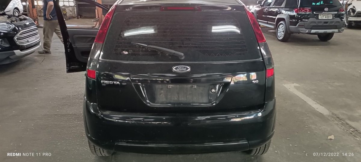 LOTE 011 - AUTOMÓVEL FORD/FIESTA 1.6 FLEX, ANO/MODELO: 2013/2014, PLACA: IUQ6967