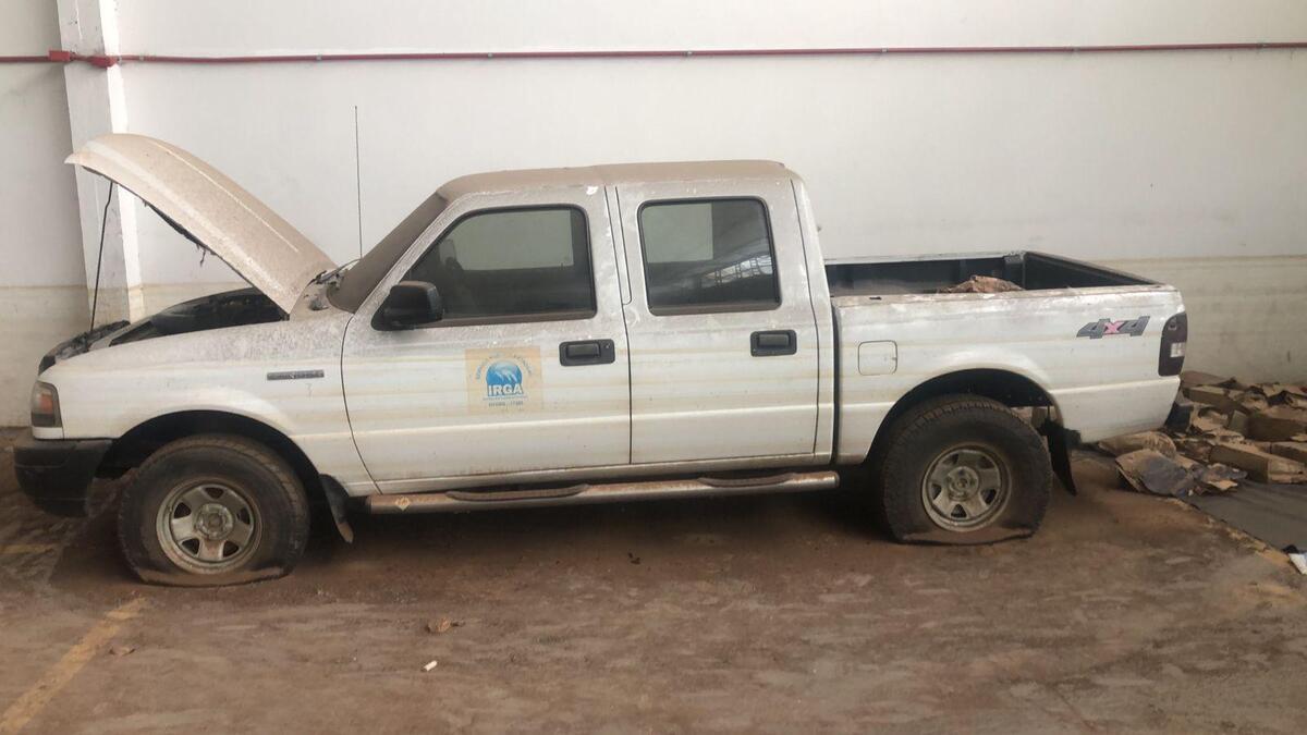 LOTE 002 - CAMINHONETE I/FORD RANGER XL 13P, ANO/MODELO: 2008/2009, PLACA: IPF8991
