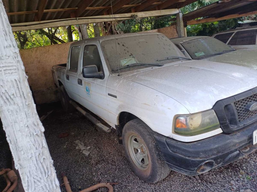 LOTE 002 - CAMINHONETE I/FORD RANGER XL 13P, ANO/MODELO: 2008/2009, PLACA: IPF8991