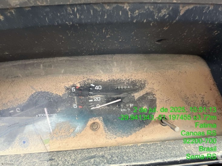 LOTE 007 - CAMIONETA I/TOYOTA HILUX 4CD DLX, ANO/MODELO: 1998/1999, PLACA: IIQ1605