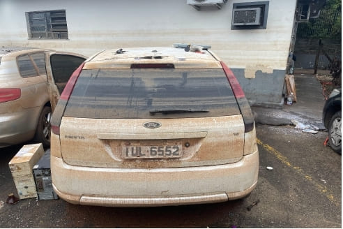 LOTE 027 - AUTOMÓVEL FORD/FIESTA 1.6 FLEX, ANO/MODELO: 2013, PLACA: IUK5657