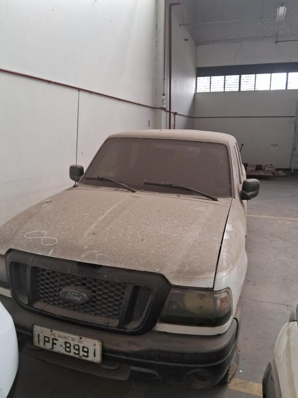 LOTE 002 - CAMINHONETE I/FORD RANGER XL 13P, ANO/MODELO: 2008/2009, PLACA: IPF8991
