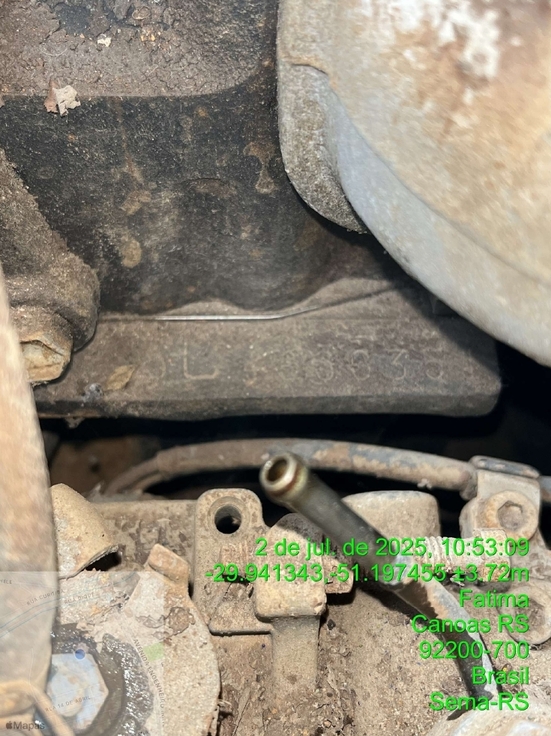LOTE 007 - CAMIONETA I/TOYOTA HILUX 4CD DLX, ANO/MODELO: 1998/1999, PLACA: IIQ1605